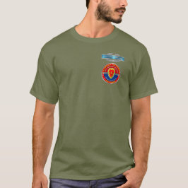 25:e infanteridivisionen CIB: Förtröttad veteran T Shirt