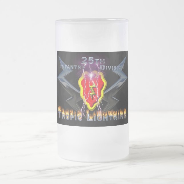 25:e infanteridivisionen Gift Frosted Mugg (Center)
