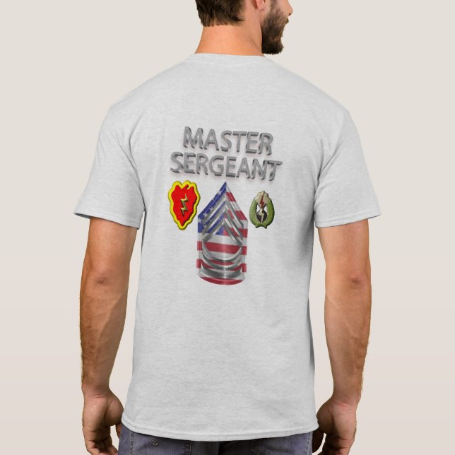 25:e infanteridivisionen t shirt (Baksida)