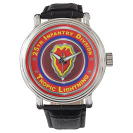 25:e infanteridivisionen "Tropik Lightning" Armbandsur