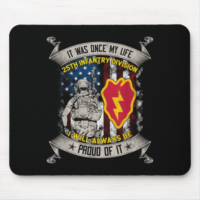 25:e infanteridivisionen veteran Schofield Barrack Musmatta (Framsidan)