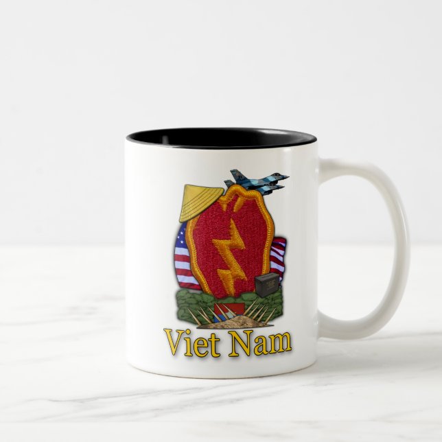 25: e infanteridivisionen Vietnam- plåster Kopp (Höger)