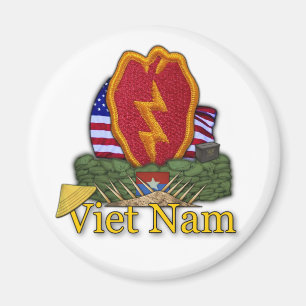 25:e infanteridivisionen Vietnam vc rvn vets Magne Magnet