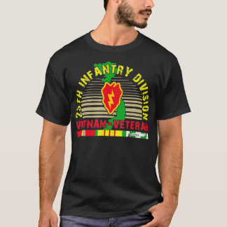25:e infanteridivisionen Vietnam Veteran T Shirt