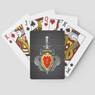 25:e infanteridivisionens luftburna dolk casinokort