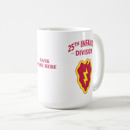 25:e infanteridivisionens märke, Anpassade Kaffemugg