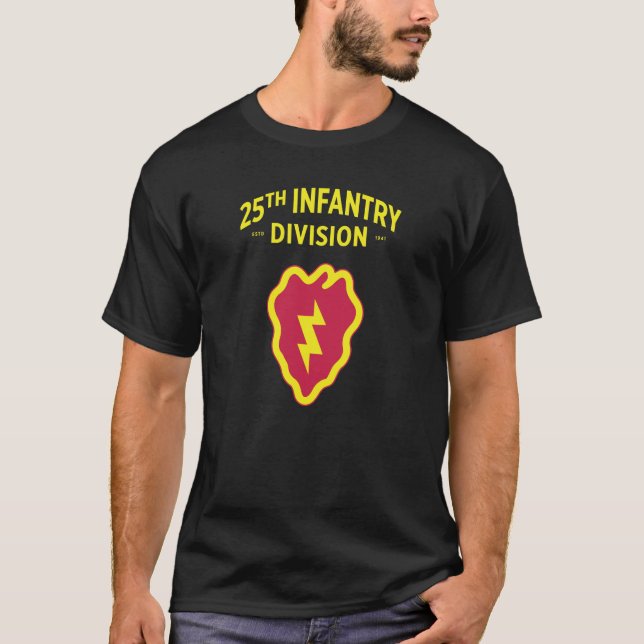 25:e infanteridivisionens märke t shirt (Framsida)