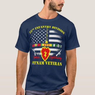 25:e Infantry Division Vietnam Veteran Tee Vietnam