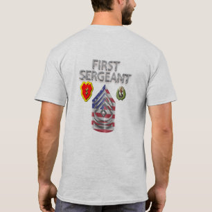 25:e Infantry-divisionen Förste sergeant T Shirt