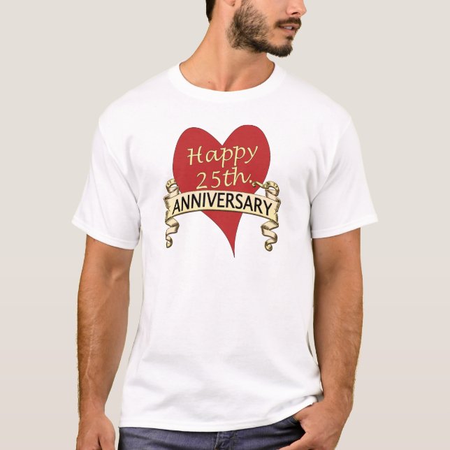 25:e Jubileum T-shirt (Framsida)