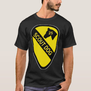 25:e scout-Hund Platon 1:a Cav wo Txt T Shirt