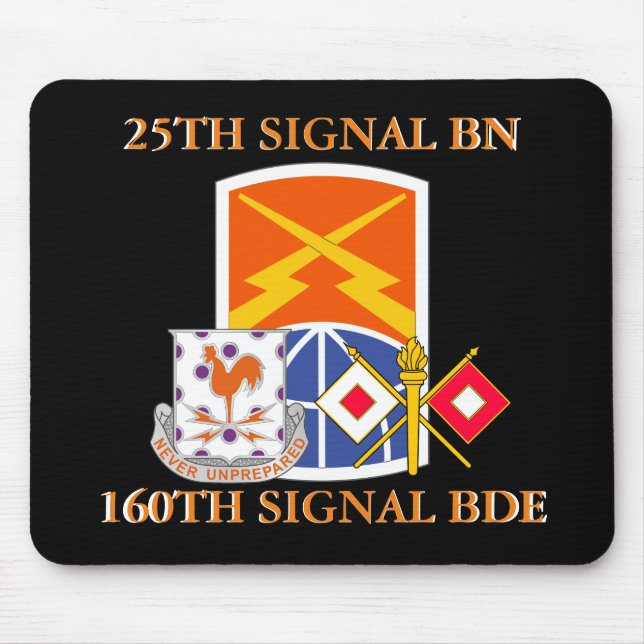 25:E SIGNALBATTALION 160:E SIGNALBRIGADE MUSMATTA (Framsidan)