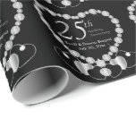 *25:e Silver-årsdagen för anpassning Presentpapper<br><div class="desc">Det Pappra redot för att anpassa för att du ska kunna anpassa dig efter 25-årsdagen av Silver genom att klicka på knappen Anpassa. Obs! Alla mallområden behöver inte ändras. 📌 Om du behöver anpassa ytterligare klickar du på knappen "Klicka för att anpassa ytterligare" eller "Anpassa eller redigera design" och användor...</div>