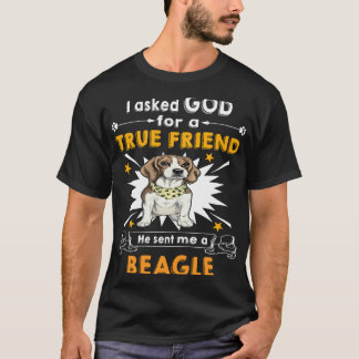 25 En beagle till Gud sann vän T Shirt