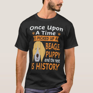 25 En gång för länge sedan - Beagle Valp Beagle T Shirt