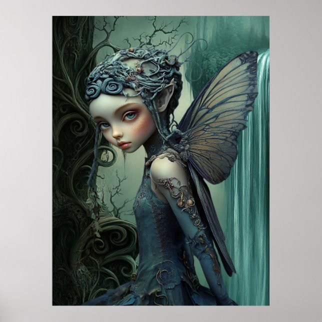 *~* 25 FD3 Enchanting Nymph Spirit Fantasy Poster (Framsidan)