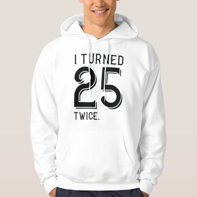 25 gånger hoodie (Framsida)