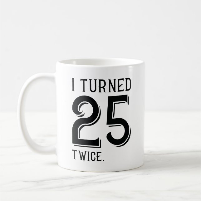 25 gånger kaffemugg (Vänster)