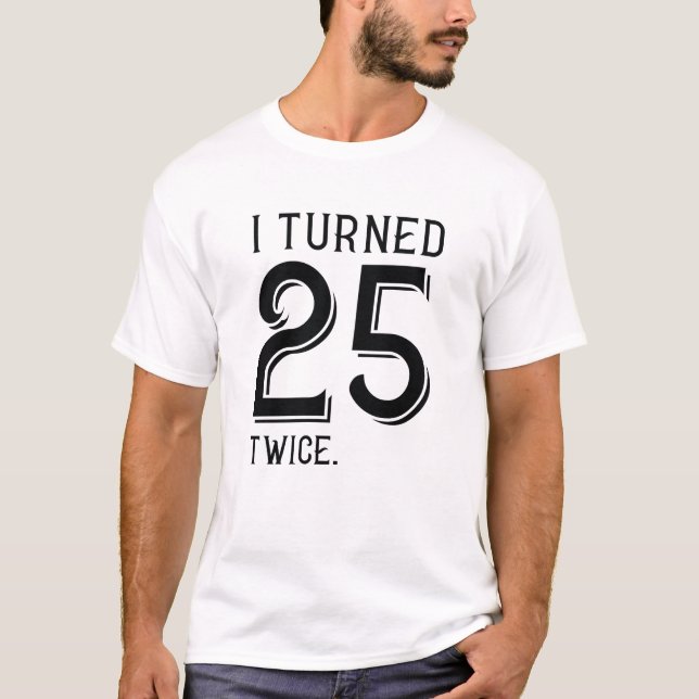 25 gånger t shirt (Framsida)