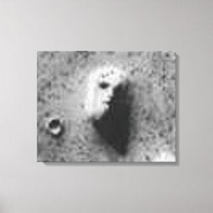 25 juli 1976 Viking Orbiter 1 Image (35a72) Canvastryck