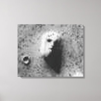 25 juli 1976 Viking Orbiter 1 Image (35a72) Canvastryck