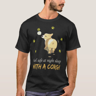 25 Känn dig trygg på natten Sova med en Corgi T Shirt
