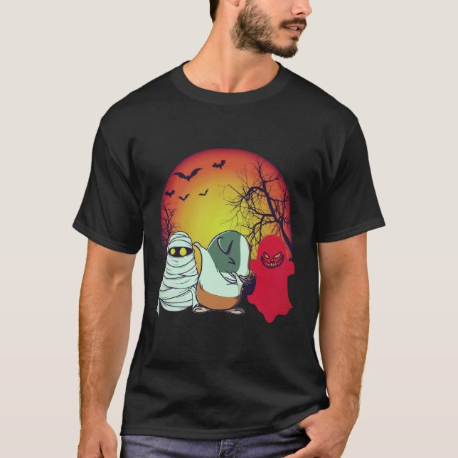 25 marsvin Halloween pumpa T Shirt (Framsida)