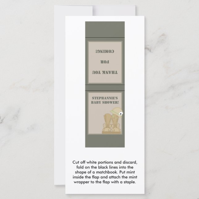 25 Mint Matchbooks ARMY ACU Camoflauge Digital (Framsida)