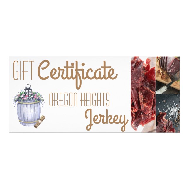 25-pack Business Gift Certificate Summer Land W Reklamkort (Framsidan)