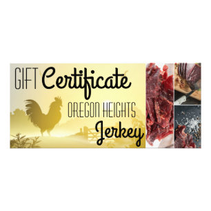 25-pack Business Gift Certificate Sunny Morgon Fa Reklamkort