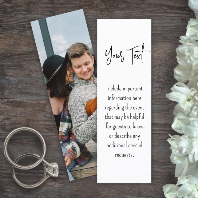 25-pack minibokmärken bröllopsbilagor kort (Skapare uppladdad)