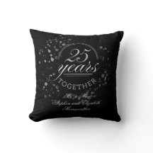 25 Years Together Silver Wedding Anniversary Gift