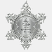 25th bröllopsdag för eleganta guld- diamanter