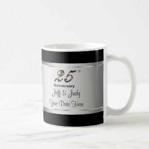 25th Bröllopsdag Kaffemugg