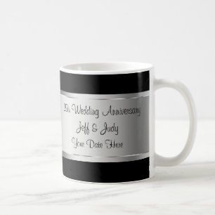 25th Bröllopsdag Kaffemugg