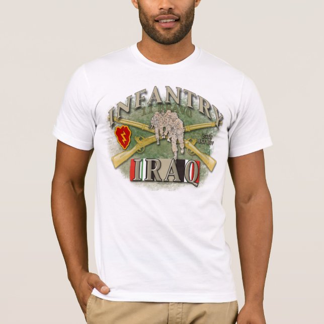 25th Inf Div - Irak Tee (Framsida)