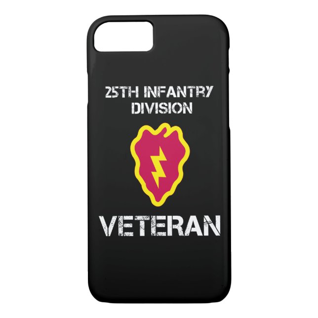 25th Infanteriuppdelningsveteran Case-Mate iPhone Skal (Baksida)