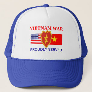 25TH INFANTERIVIETNAM HATT TRUCKERKEPS
