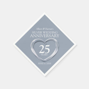 25th namn för anpassningsbar för pappersservett