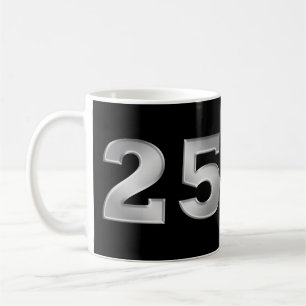 25th Silverårsdagmugg Kaffemugg