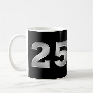 25th Silverårsdagmugg Kaffemugg