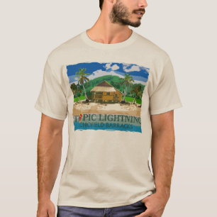 25th Tropisk blixt Hawaii för infanteriuppdelning Tee Shirt