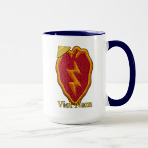 25th Vietnam för veteran för Mugg