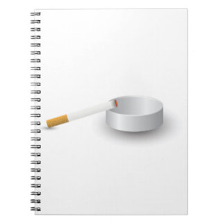 260Ashtray och cigarett Anteckningsbok