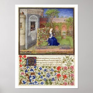 2617 Emilia i trädgården, Plate 22, från La T Poster