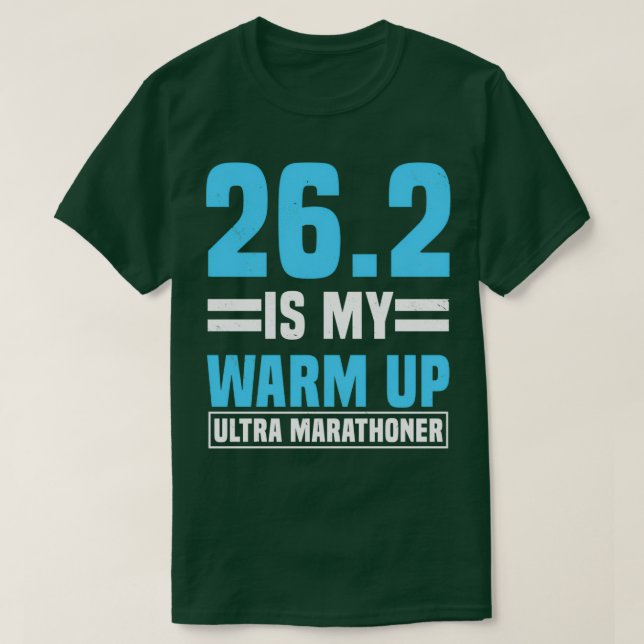 262 är min varmaste maratonsolering t shirt (Design framsida)