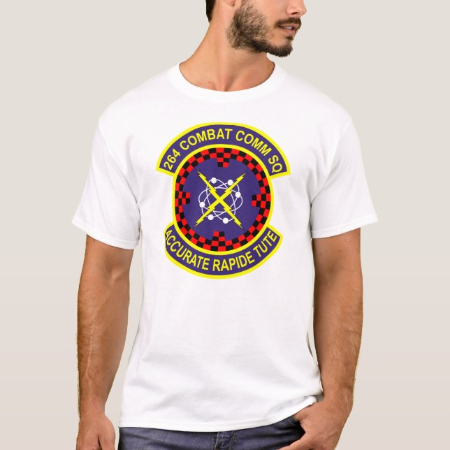 264. Stridkommunikationsskvadron T Shirt (Framsida)