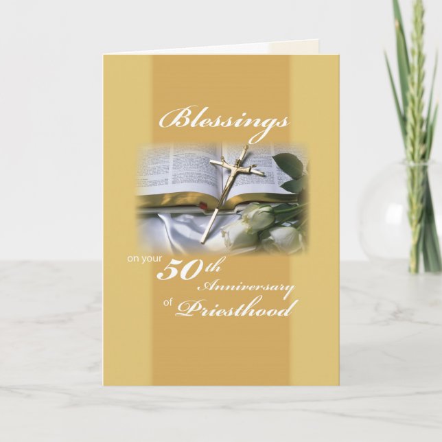 2679 Blesings 50-årsjubileum Kort (Framsida)