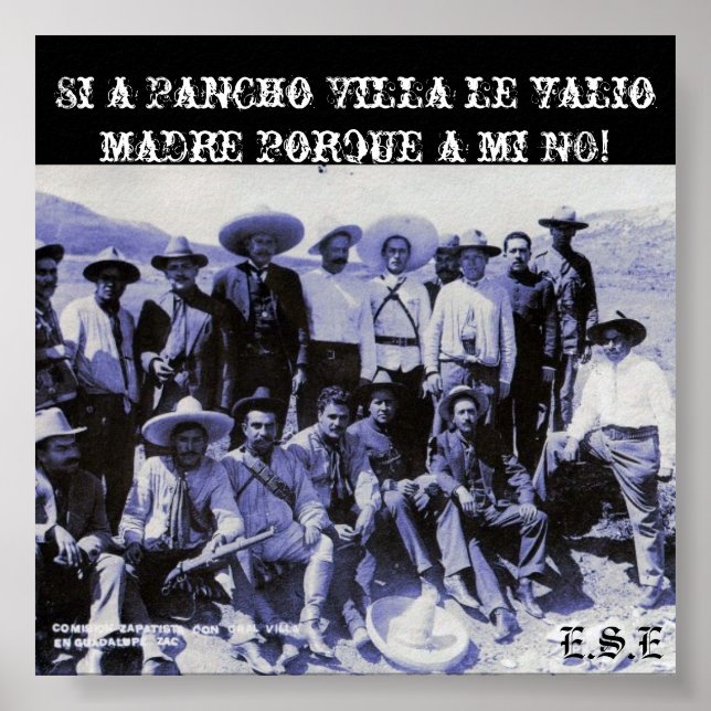 2687816800_7de0a97072_o, Si a Pancho Villa le v.. Poster (Framsidan)