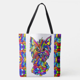 268 - WestieLove Tote Bag Tygkasse